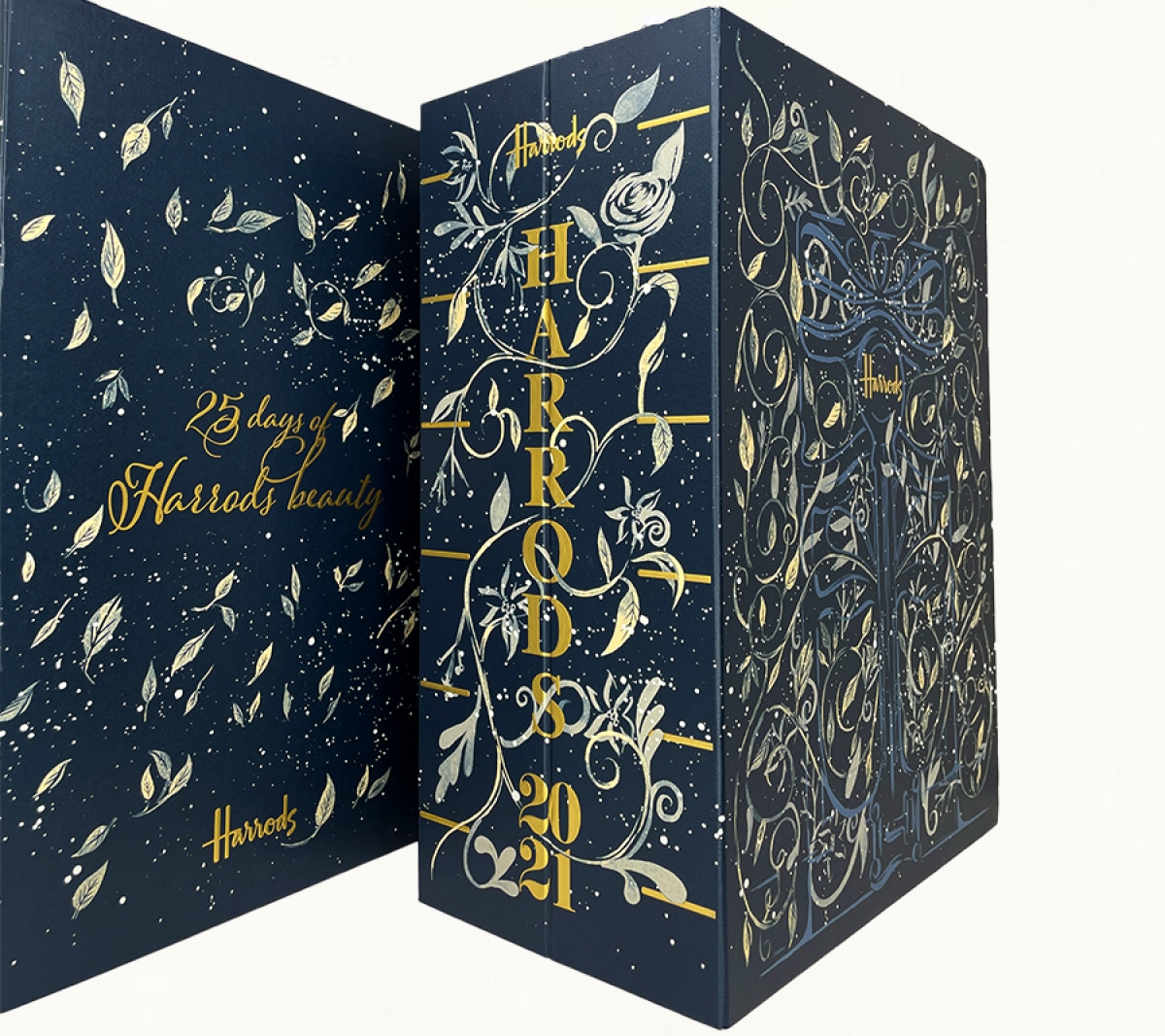 Luxury-Rigid-Board-Advent-Calendar-Gold-Foiling